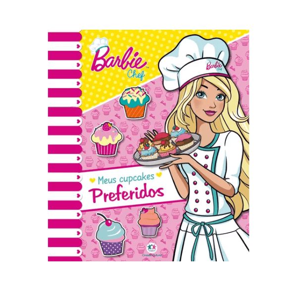 Livro Barbie Chef Meus Cupcakes Preferidos