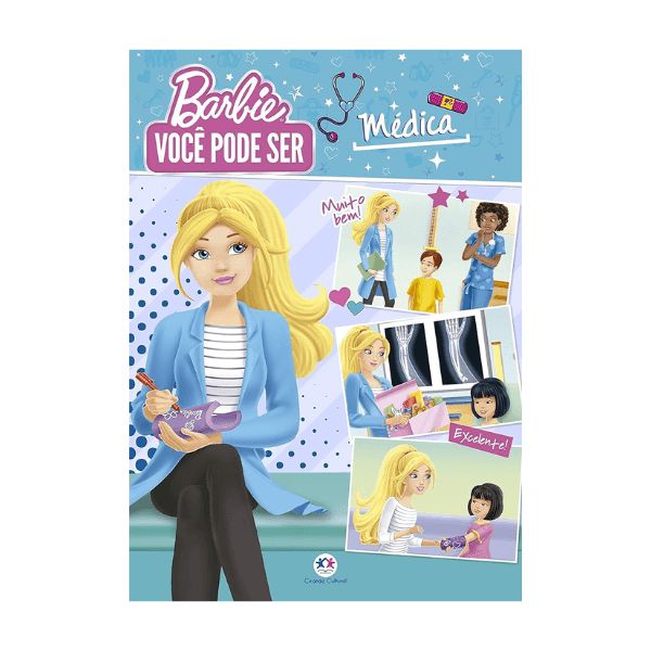 Livro Barbie Você pode ser Médica