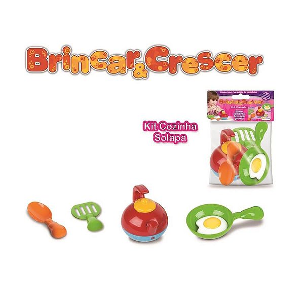 Brincar & Crescer Kit Cozinha