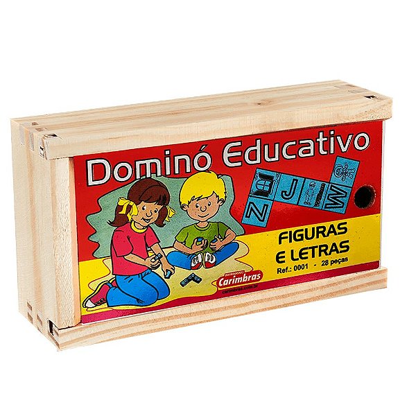 Dominó Educativo Figuras e Letras