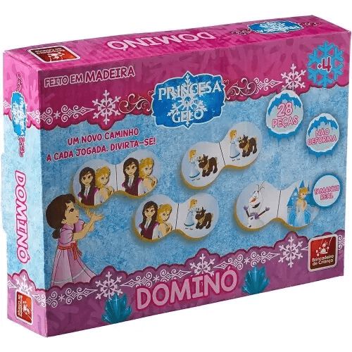 Dominó Princesa do Gelo 28 Peças