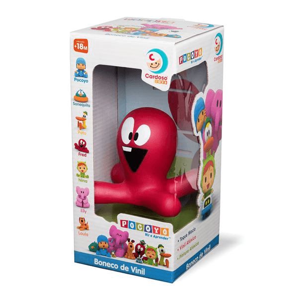 Boneco Fred Turma do Pocoyo Cardoso