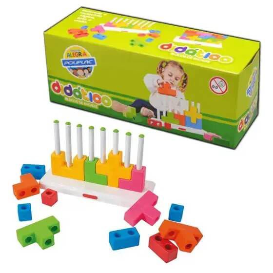Didático Blocos de Encaixe
