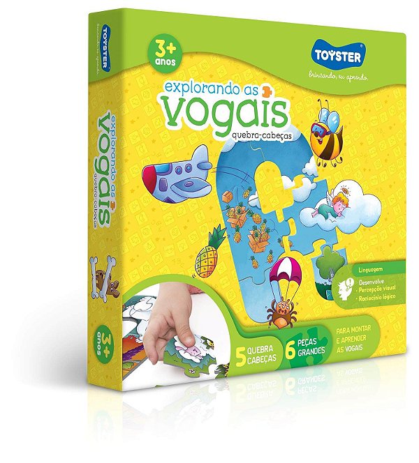 Explorando as Vogais Quebra-Cabeças