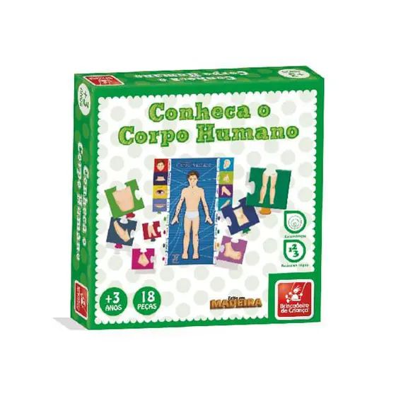 Quebra-Cabeça Conheça o Corpo Humano