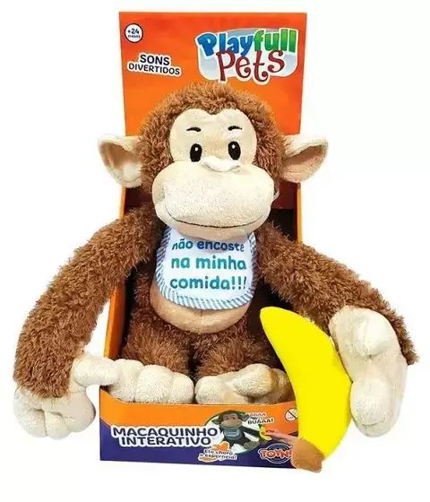 Playfull pets Macaquinho Interativo