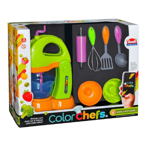 Kit Batedeira Color Chefs Usual