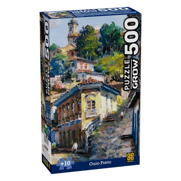 Quebra-Cabeça 500 Peças Ouro Preto Grow