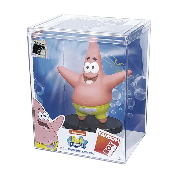Bonequinho Colecionável Patrick Estrela Fandom Box