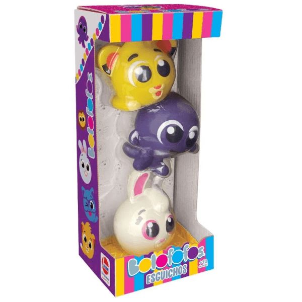 Brinquedo de Banho Esguicho Bolofofos Rick Pow Bunny Líder