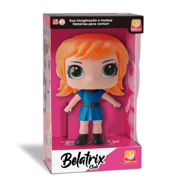 Boneca Belatrix Cabelo Ruivo Preso Silmar