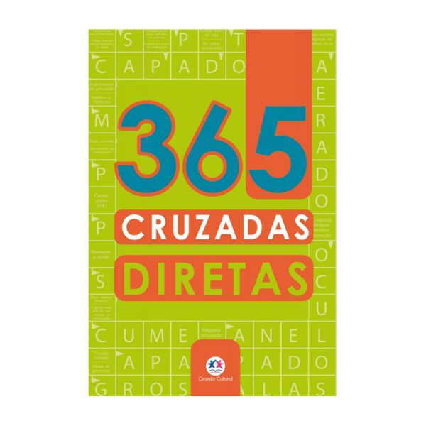 Livro 365 cruzadas diretas Ciranda Cultural