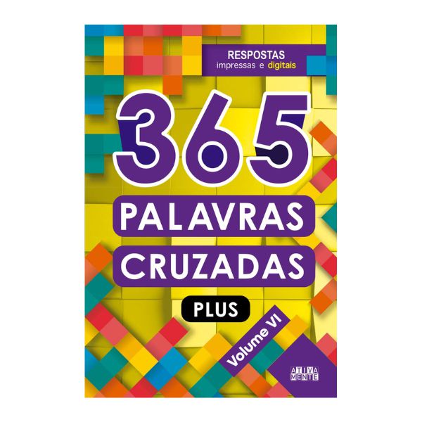 Livro 365 Palavras Cruzadas Plus Volume 6 Ciranda Cultural