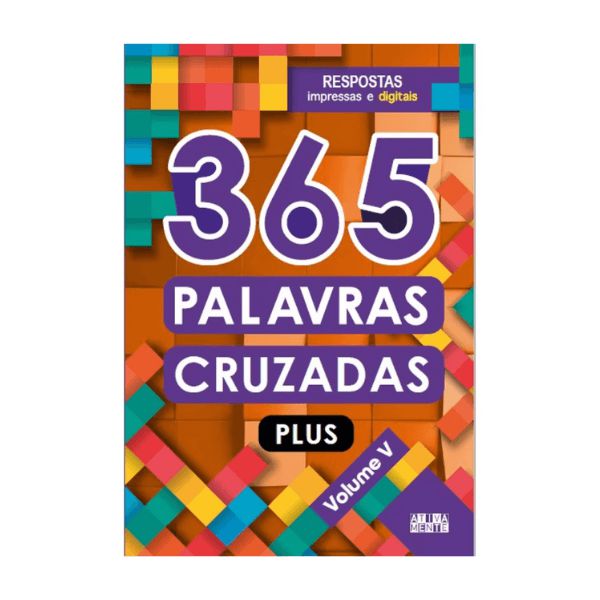 Livro 365 Palavras Cruzadas Plus Volume 5 Ciranda Cultural