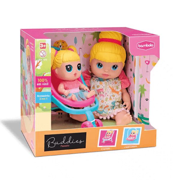 Boneca Buddies Passeio Bambola