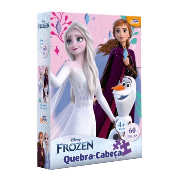 Quebra-Cabeças 60 Peças Frozen Toyster