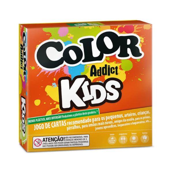 Jogo de Cartas Color Addict Kids Copag