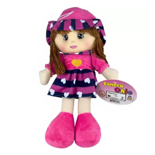 Boneca de Pano Chic Braskit