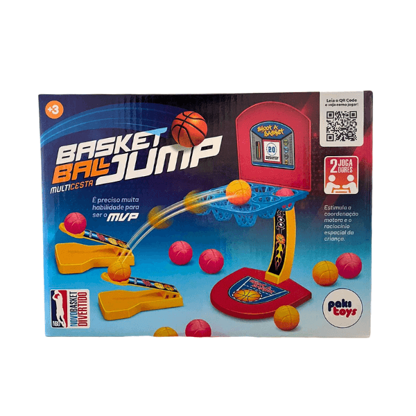 Jogo de Mesa Basketball Jump Braskit