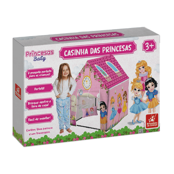 Barraca Casinha das Princesas Brincadeira de Criança