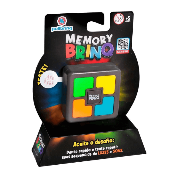 Jogo Eletrônico Memory Brinq Polibrinq