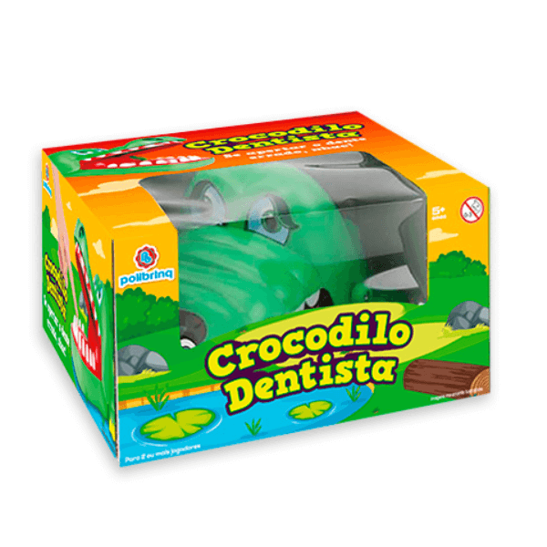 Jogo Crocodilo Dentista Polibrinq