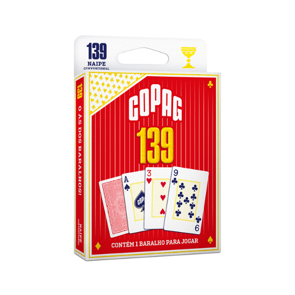 Jogo de Baralho 139 Grande Unitário Copag