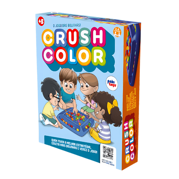 Jogo de Mesa Crush Color Paki Toys