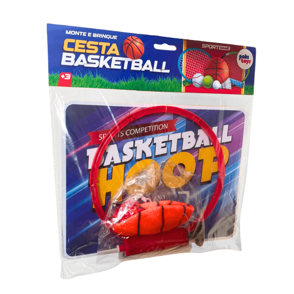 Cesta de Basquete na Parede Pakitoys