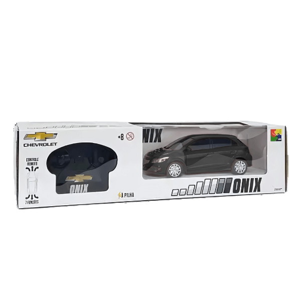 Carro de Contole Remoto Chevrolet Onix Preto CKS