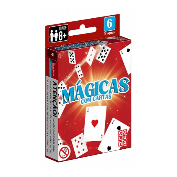 Jogo de Mágica com Cartas Pais e Filhos