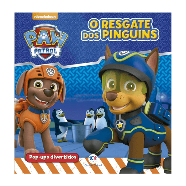 Livro Patrulha Canina O Resgate dos Pinguins Ciranda Cultural