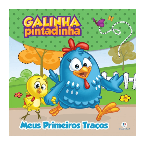 Livro Galinha Pintadinha Meus Primeiros Traços Ciranda Cultural