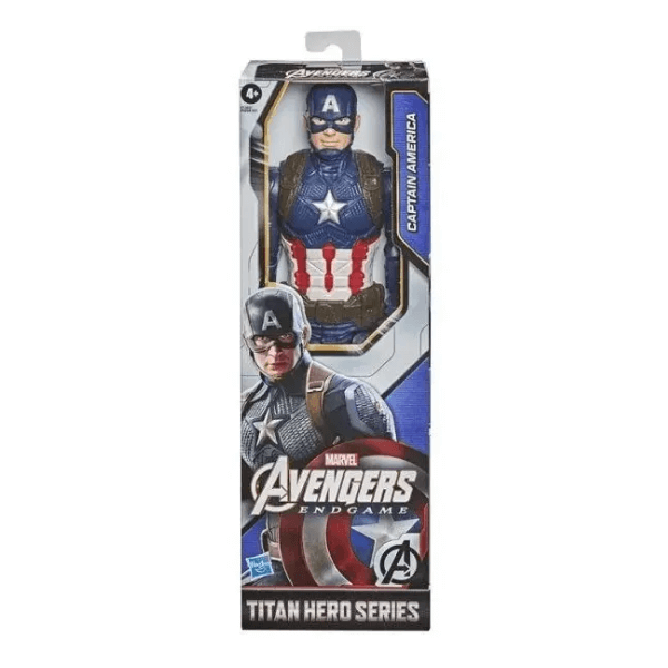 Boneco Capitão América Titan Hero Series