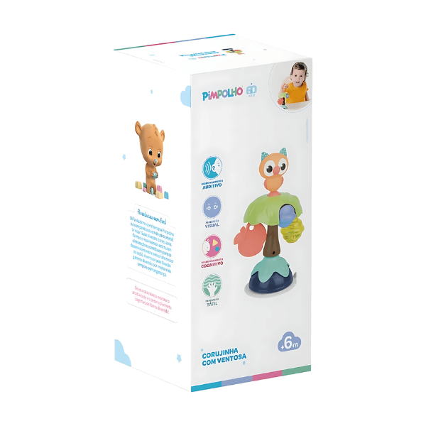 Brinquedo de Cadeirão Coruja Pimpolho