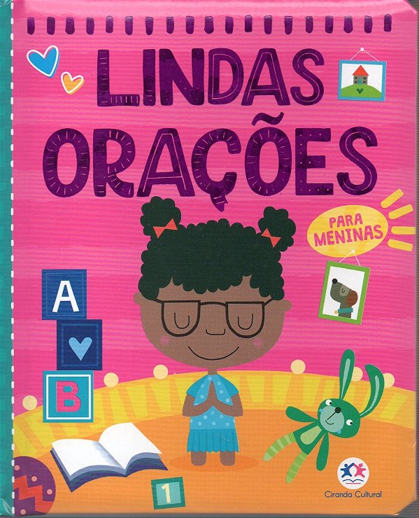 Livro Lindas oracoes para meninas Ciranda Cultural