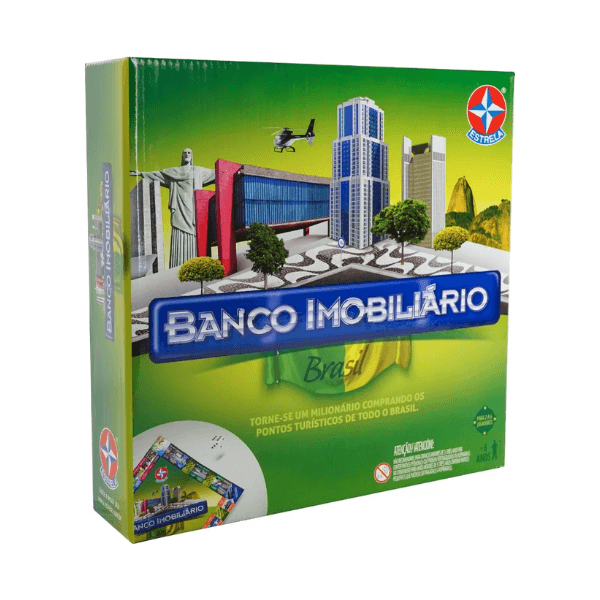Jogo Banco Imobiliário Brasil Estrela