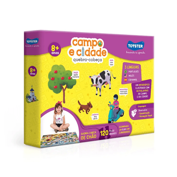 Quebra-Cabeça Campo e Cidade Toyster