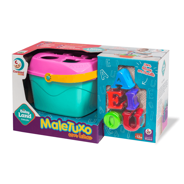 Maletuxo com Letras (Cores) Cardoso
