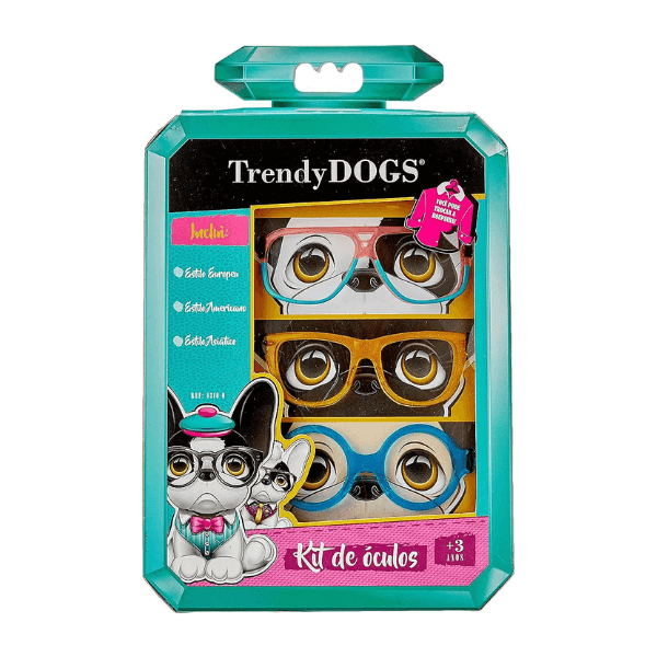 Kit de Óculos Trendy Dogs
