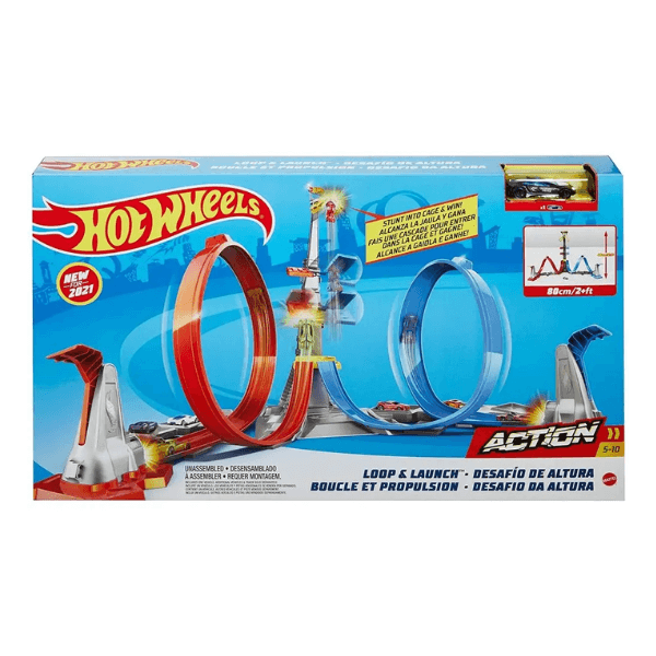 Pista Hotwheels Action Desafio da Altura Mattel