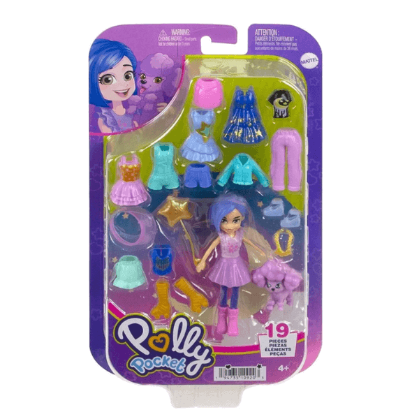 Kit Pacote Moda Polly Pocket Sortidas Mattel