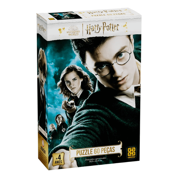 Quebra-Cabeça 60 Peças Harry Potter Wizarding World Grow