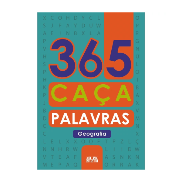 Livro 365 Caça-Palavras Geografia Ciranda Cultural