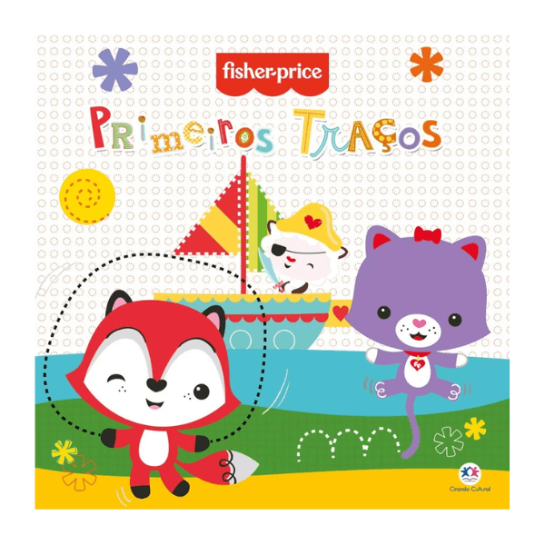 Livro Fisher-Price Primeiros Traços Ciranda Cultural