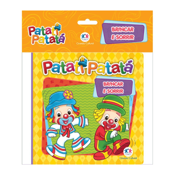 Livro de Banho Patati Patatá Brincar e sorrir Ciranda Cultural