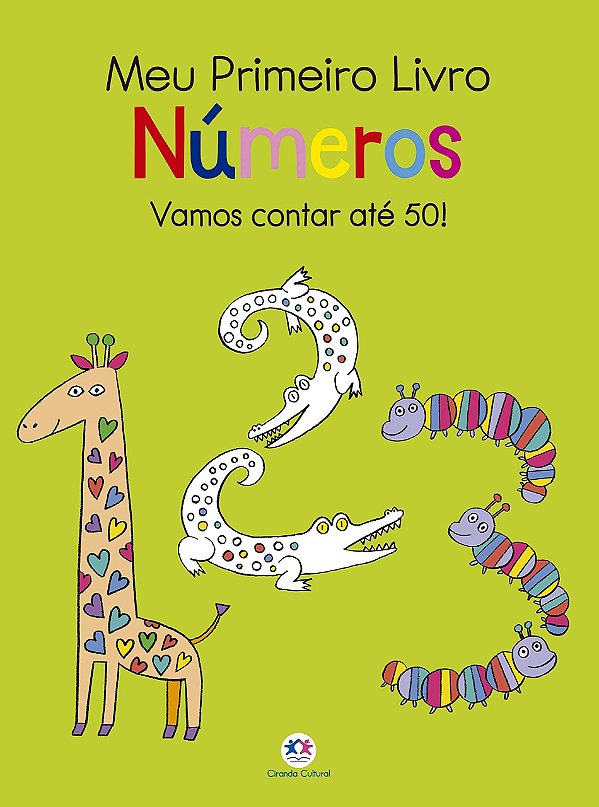 Meu Primeiro Livro Números Vamos Contar até 50