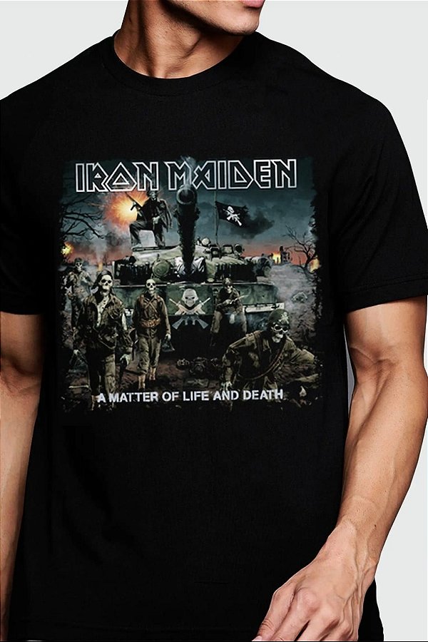 Camiseta Consulado Iron Maiden Matter of life and death