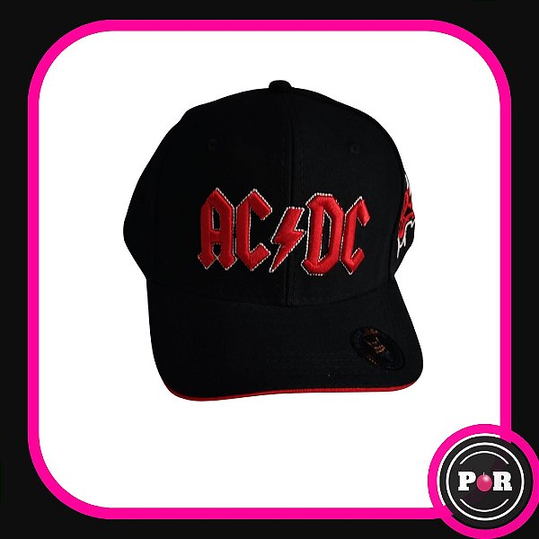 Boné rock bordado - ACDC