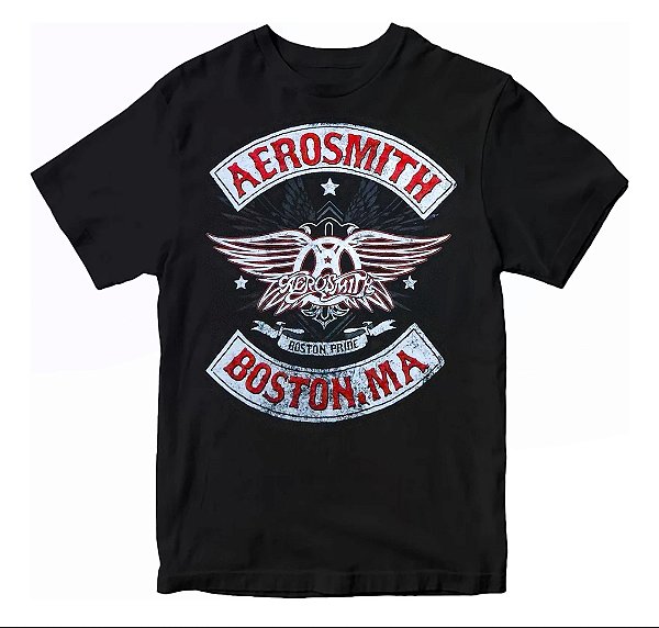 Camiseta Aerosmith - oficina Rock